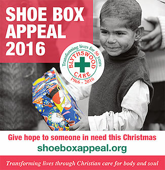 blythswood care shoebox appeal